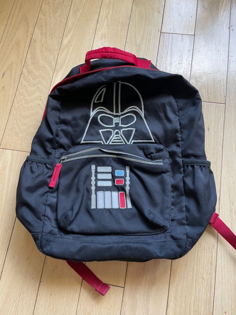 Hanna Andersson Star Wars Darth Vader  Kids Backpack with Red Accents